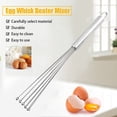 thumbnail image 6 of SATRINO Stainless Steel Ball Whisk Egg Beater,10-Inch Manual Mixer Egg Whisk Kitchen Cooking Manual Mixer Mini Ball Whisk,for Sauces Cream Blending Whisking, 6 of 7