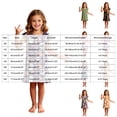 thumbnail image 4 of Leey-World Halloween Pjs Toddler Girls Nightgowns Toddler Princess Soft Halloween Print Pajamas Sleep Dress for Kids, 4 of 7