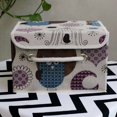 thumbnail image 1 of Boîte de Rangement en Coton et Lin Imprimée Grande Petite Boîte de Rangement en Coton Boîte de Finition avec Couvercle Poignée en Corde de Coton, 1 of 6