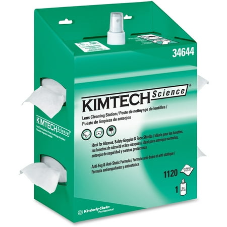 - KIMTECH, KCC34644, KimWipes Lens Cleaning Station, 16 / Carton