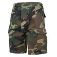 thumbnail image 2 of Rothco Camo BDU Shorts,Woodland Camo, Small, 2 of 4