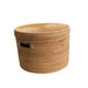 thumbnail image 4 of Cesta de ratán tejida para almacenamiento, multifuncional, portátil, a prueba de polvo, organizador de juguetes, cesto para ropa sucia, para sala de, 4 of 7
