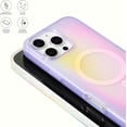 thumbnail image 2 of PopSockets iPhone 16 Pro Phone Case with MagSafe, Wireless Charging Compatible, Purple - Aura, 2 of 5