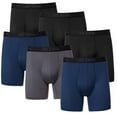 thumbnail image 2 of 32 Degrees Men’s Stretch Comfort Anti-Odor Mesh Boxer Brief, 6-pack – Multi, Large, 2 of 8