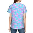 thumbnail image 7 of Wukai Purple Dragon Scales Youth Unisex Short Sleeve T-Shirt for Boys, Girls, Teens, and Kids-X-Small, 7 of 7