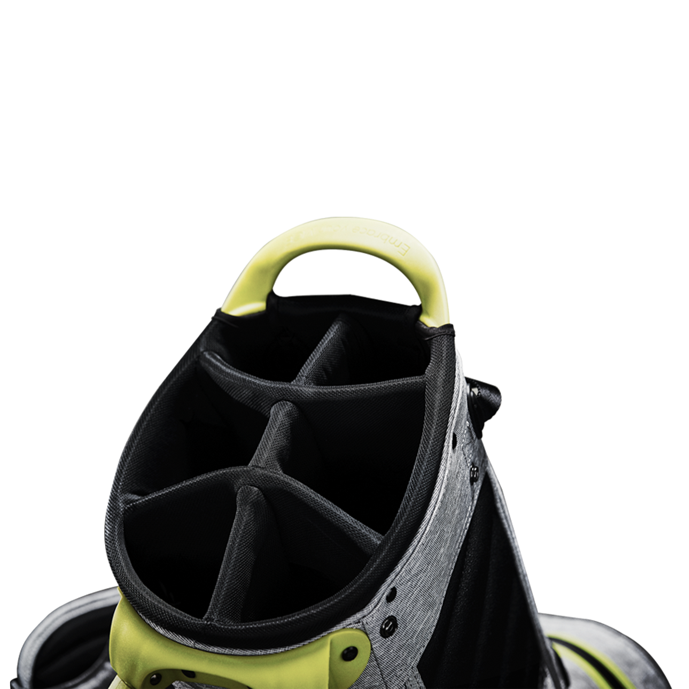 Vice Golf Force Stand Bag - Grey and Neon Lime - image 3 of 11