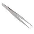 thumbnail image 1 of Unique Bargains Silver Tone Metal Straight Pointed Tweezers Tool TS-10 4.6', 1 of 1