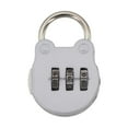 thumbnail image 2 of Weather Resistant Zinc Alloy Combination Lock for Cabinets and Trolleys, 2 of 11