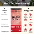 thumbnail image 2 of Kettle & Fire Beef Broth 3.2 oz Pack of 4, 2 of 4