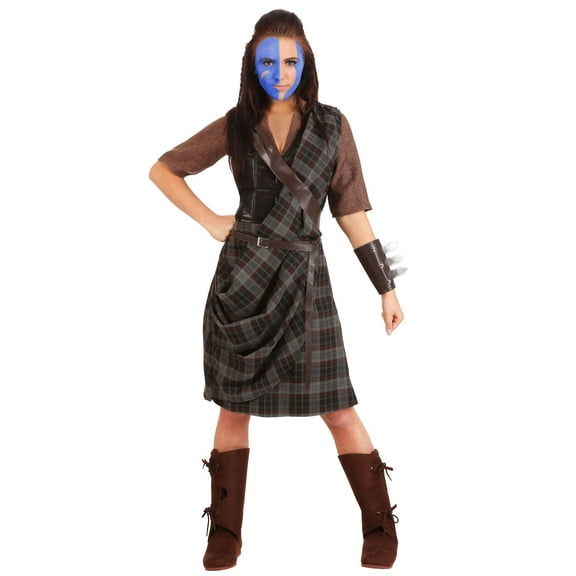Braveheart Warrior Costume for Plus Size Women