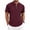 #06 Wine 【Mix & Match: Stock Up on Your Favorite Colors】, variant on Men's Knit Polo Pullover Quick Dry, Short Sleeve Turndown Collar Quarter-Zip, Moisture Wicking Breathable Fabric, Casual Fashion Golf Beach Vacation Summer | Zenithor,Wine XL
