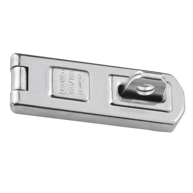 ABUS Mechanical - 100/100 Hasp & Agrafe Cardé 100mm