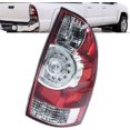 thumbnail image 1 of LABLT - Luz trasera lateral del pasajero de repuesto para Toyota Tacoma 2005-2015, lámpara de freno trasera derecha LED roja/transparente, 1 of 7