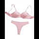 thumbnail image 3 of Conjunto de Ropa Interior Push Up con Aros y Estampado Floral Rosa M, 3 of 10