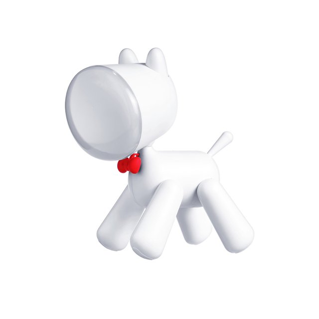 Lovely Puppy Lámpara De Noche Led Para Niños 1200Mah Recargable Cute Dog Night Light Brillo Ajustable 2700-3000K Lámpara De Mesita De Noche Led Para Niños Dormitorio Hogar Scienceny HA014462-00