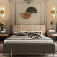 thumbnail image 4 of French crystal wall lamp, glass decorative lamp for living room, bedside, corridor, staircase (E14), 4 of 4