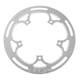 thumbnail image 1 of Protector de plato de aleación BCD 130 para bicicleta de montaña y carretera, compatible con bicicletas de 52 dientes. Plata, 1 of 9