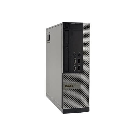 Restored Dell OptiPlex 7020 - SFF - Core i5 4590 / 3.3 GHz - RAM 4 GB - HDD 1 TB - DVD - HD Graphics 4600 - Win 10 Pro 64-bit - monitor: none - black - refurbished