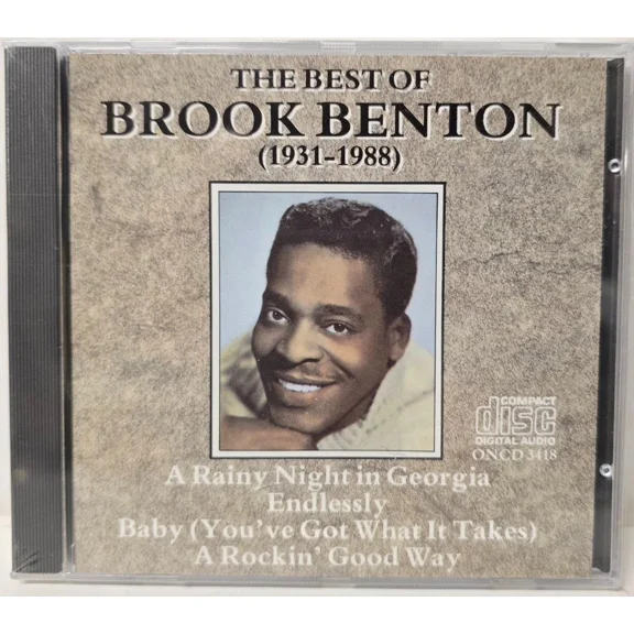 The Best Of Brook Benton Greatest Hits Rainy Night In Georgia R&B Music Cd New