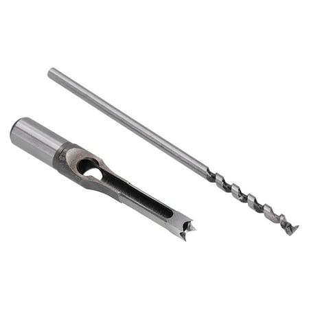 

2024 Square Hole Drill Bit High Speed Steel Incisive WearResistant Durable Woodworking Mortiser Drill Bit(10mm )