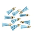 thumbnail image 5 of justharion 10 Pieces Keychain Charms Tassels Decorations Accessory Finding Supplies Craft Accessories Jewelry Making Props Tassel for DIY Sky blue, 5 of 5
