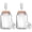 1 Gallon, variant on 0.6 Gallon Fermentation Jars Fermenting Kit for Sauerkraut Kimchi Kombucha Pickles 2 Pack