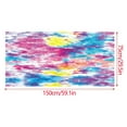 thumbnail image 3 of LYEAA Big Beach Towel Microfiber 75x150cm Sandproof Shawl Sweat Towel Multi-Purpose Towel Beach Mat Lightweight Beach Blanket for Travel Vacation Swimming Pool, 3 of 4