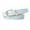 Blue, variant on Women's PU Belt Spring Metal Buckle Faux Leather Belt For Dress Winter Slimming Red One Size