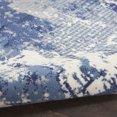 thumbnail image 6 of Nourison Grafix 2'3" x 12' Navy Blue Modern Indoor Rug, 6 of 7