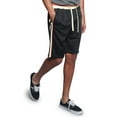 thumbnail image 2 of G-Style USA Men's G Side Stripe Waistband Drawstring Track Shorts JS26 - Black - 5X-Large, 2 of 5