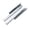 Bounce style, variant on Zinc Plate Cold Rolled Steel Fold 3 Fold Extension Soft Close Undermount Drawer Slide