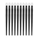 thumbnail image 2 of Kit De Cepillo De Sombra De Ojos De Silicona, Aplicador De Maquillaje De Ojos De Silicona ABS De Fácil Limpieza 10 Piezas Para Delineador De Ojos, 2 of 7