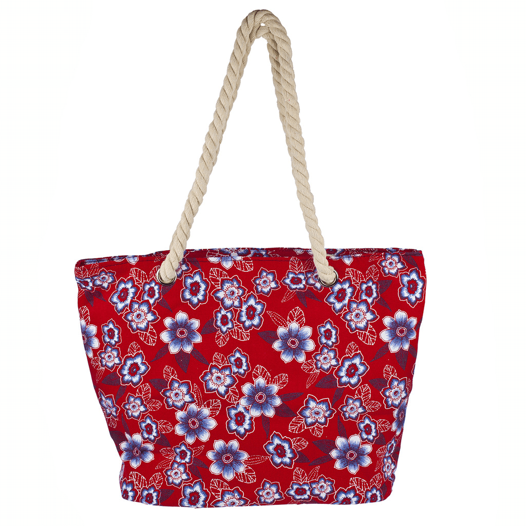 Lux Accessories Womens Extra Large Zip Up Beach Tote Bag Paisley Multi