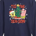 thumbnail image 3 of SpongeBob SquarePants - Tis The Season - Toddler And Youth Long Sleeve Graphic T-Shirt, 3 of 6