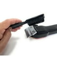 thumbnail image 2 of Scalpmaster Clipper Cleaning Brush Soft Nylon Bristles Barber Brush Plastic Handle Fade Brush 2 Pc., 2 of 4