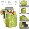 thumbnail image 3 of Big Eyes Owl Night Print Backpack Cooler, Insulated Leakproof Cooler Bag, Waterproof Lunch Backpack for Forest Lovers, Travel, Office, Picnic, 3 of 4