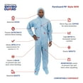 thumbnail image 2 of International Enviroguard Disposable Coverall,Blue,XL,PK25 9019-XL, 2 of 2