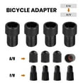 thumbnail image 2 of Aluminum Alloy Valve Adapter Bicycle Valve Adapter Presta to Converter Rustproof Corrosion Resistant Durable Bike Air Compressor Tool, 2 of 8
