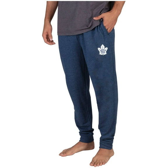 Men's Concepts Sport Navy Toronto Maple Leafs Mainstream Cuffed Terry Pants