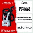 thumbnail image 2 of Hidrolavadora Eléctrica de 1200W, 110V T-REX, 2 of 5