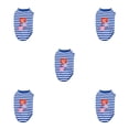 thumbnail image 1 of Methold Chalecos a rayas, camisetas para mascotas, ropa para cachorros, camisas para perros, disfraces de mano de obra exquisita, traje estampado Type2 NO2 Methold CBP366527, 1 of 5