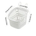 thumbnail image 3 of 100Fens Pool supplies Pool Side Storage Basket Set Pool Cup Above Ground Pool Accessories Pool Toy Basket Pool Storage Bins For Most Frame Pools Summer Pool Essentials, 3 of 4