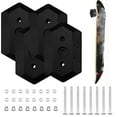 thumbnail image 2 of BAMILL 2pcs Skateboard Wall Mount Longboard Storage Display Holders Walls Hanger Rack, 2 of 3