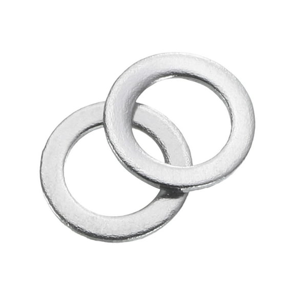 80Pcs 304 Stainless Steel Flat Washers, M3x5x0.5mm Ultra Thin Flat Spacers