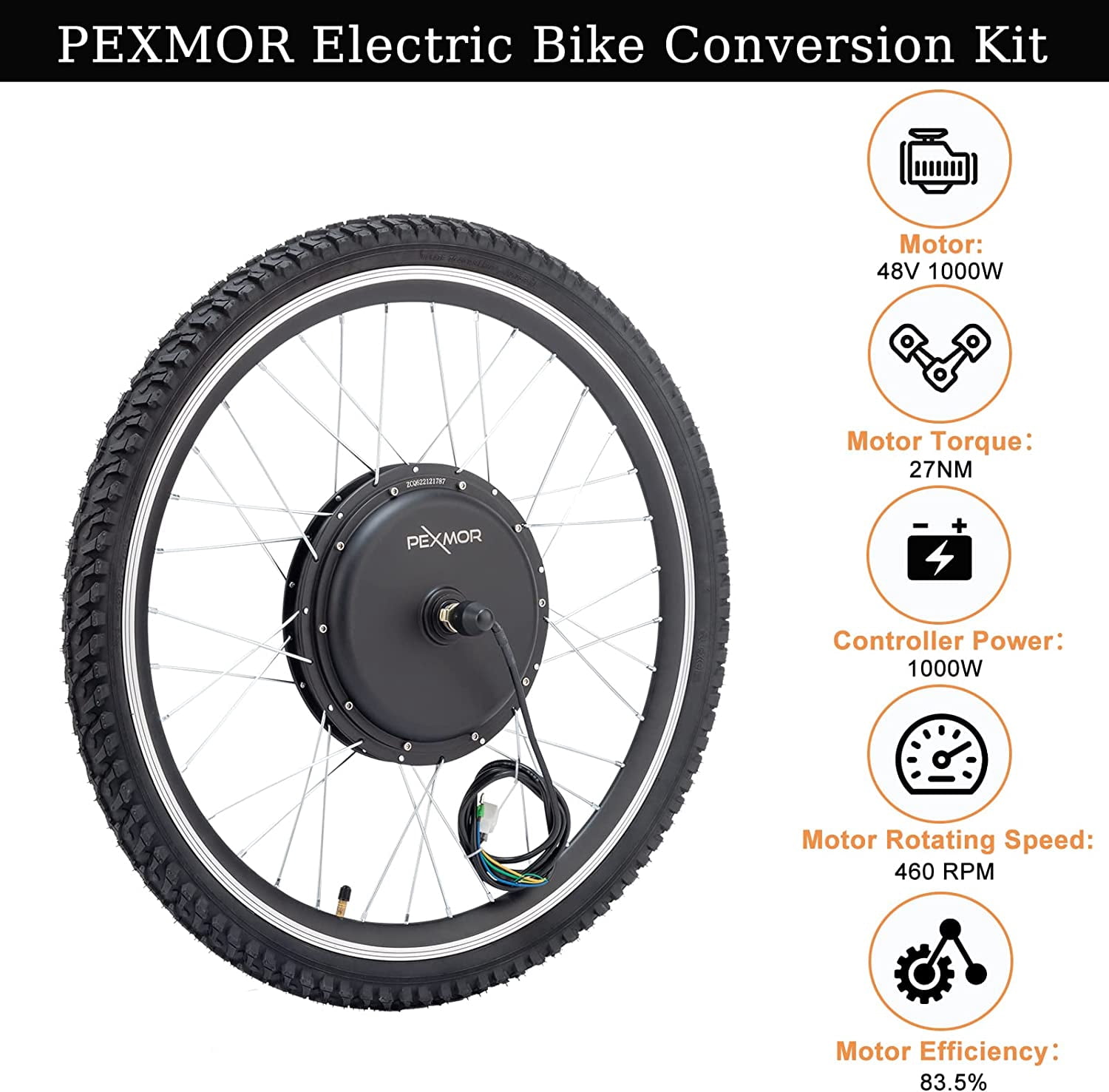 PEXMOR 26" Electric Bicycle Conversion Kit