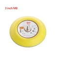 thumbnail image 1 of 2/3/5 inch Polishing Sanding Disc Backing Pad Hook And Loop For Pneumatic Sander, 1 of 5