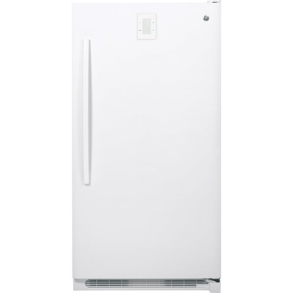 GE 17.3 Cu. Ft. White Frost-Free Upright Freezer