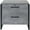 Gray, variant on Modern Wood Laminate Lateral File Drawer Locking Fully Assembled Concrete Gray