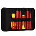 thumbnail image 2 of 10-piece Premium Insulated Screwdriver Set - Precision Torx, Phillips Slotted Tips - Safe Electrician Tools With Ergonomic Grip, 2 of 2