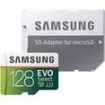 thumbnail image 2 of Samsung (MB-ME128GA/AM) 128GB 100MB/s (U3) MicroSDXC EVO Sel, 2 of 2